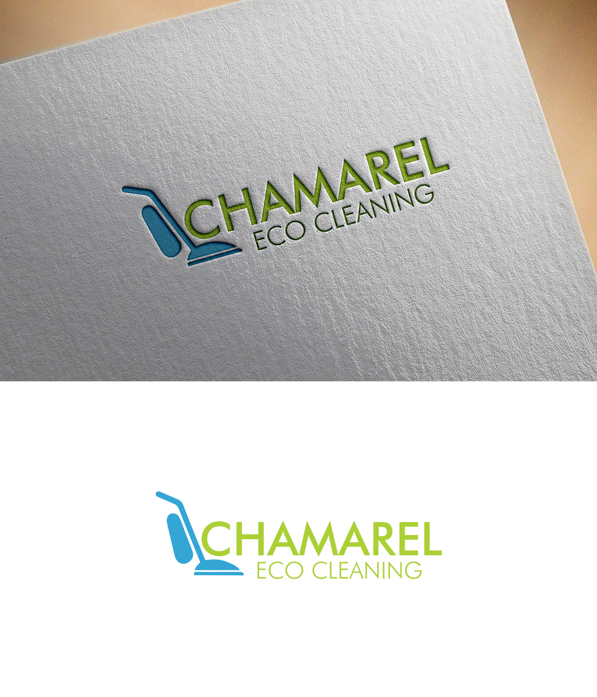 Logo Design by supercreative for Chamarel Eco Cleaning | Design #15281302