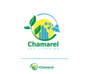 Logo Design by uniqueart62 for Chamarel Eco Cleaning | Design #15274126