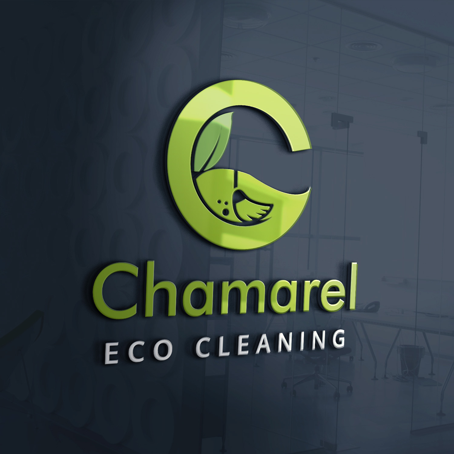 Logo Design by palakpanchal.web for Chamarel Eco Cleaning | Design #15276933