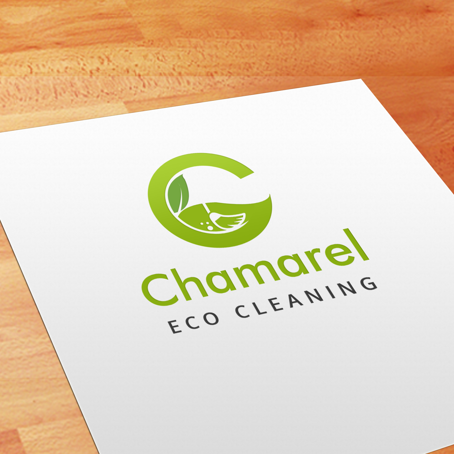 Logo Design by palakpanchal.web for Chamarel Eco Cleaning | Design #15276934