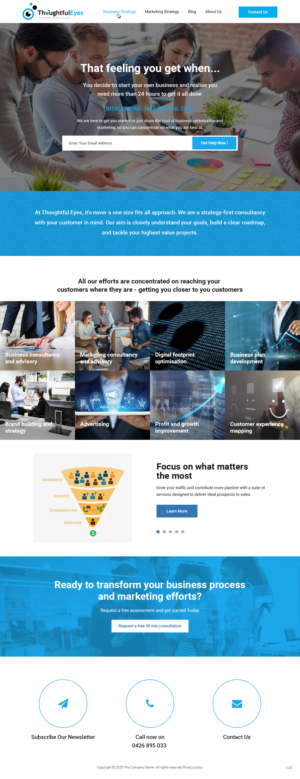 Web Design by pb for this project | Design: #25562045