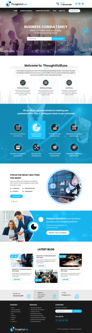 Web Design by Shijo John for this project | Design: #25570305