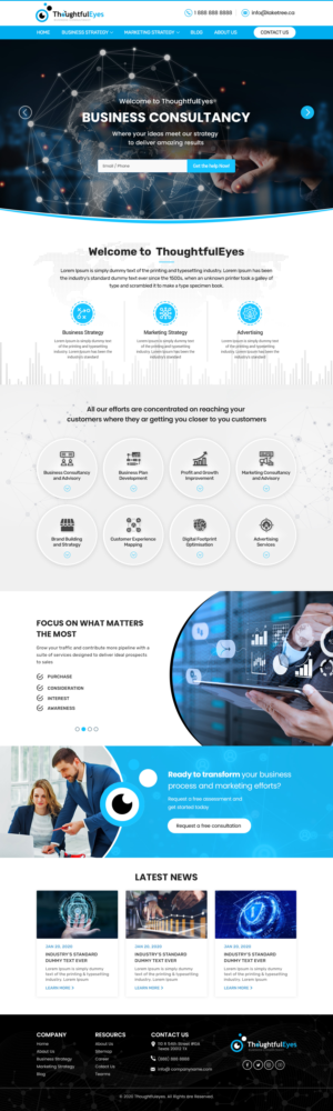 Web Design by Shijo John for this project | Design: #25571135