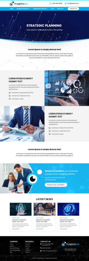 Web Design by Shijo John for this project | Design: #25571660