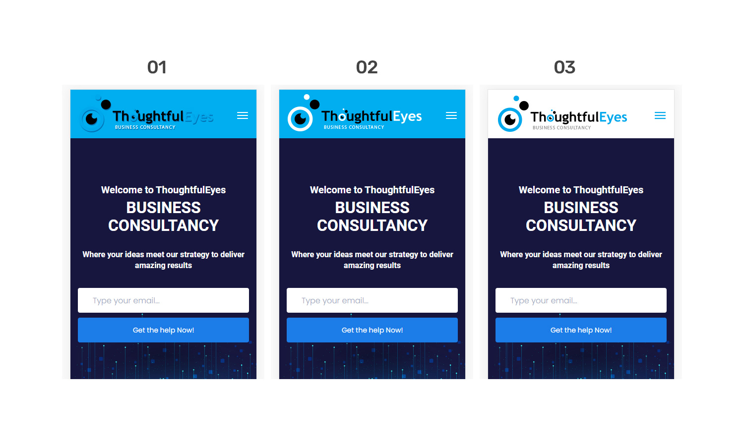 Web Design by Shijo John for this project | Design #25625205