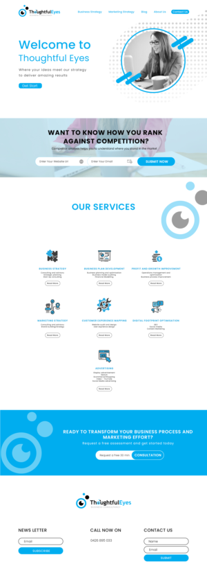 Web Design by Adeel Rahman for this project | Design #25561038