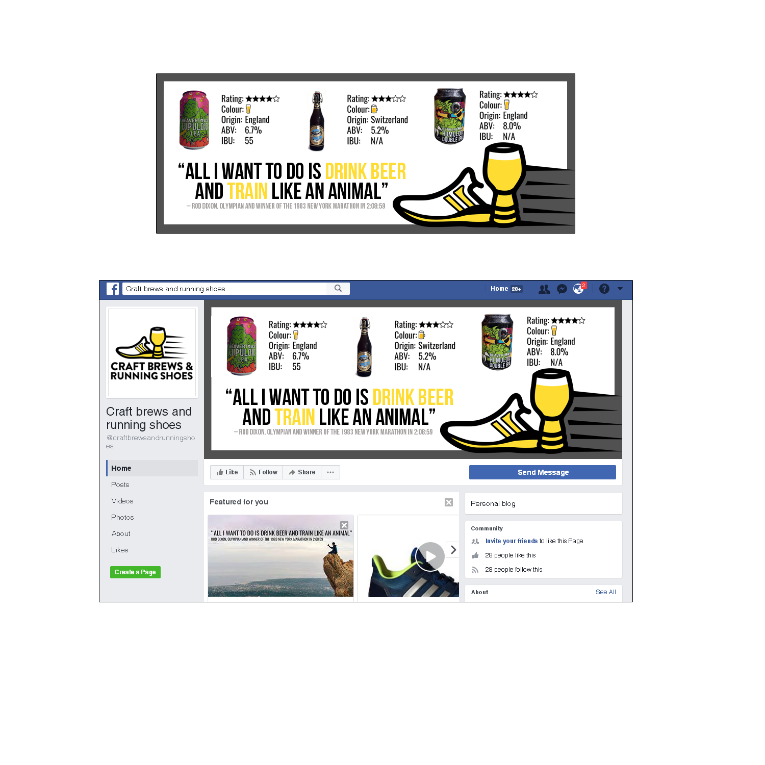 Facebook Design by manila for this project | Design #15292865