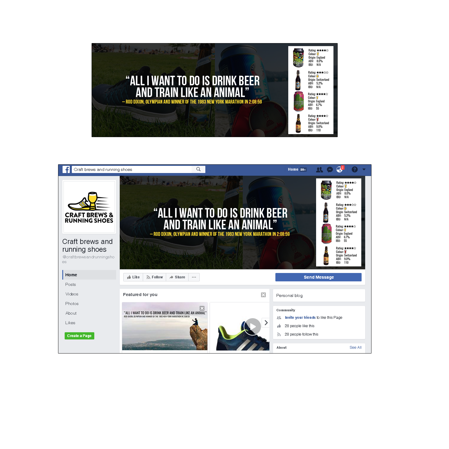 Facebook Design by manila for this project | Design #15292966
