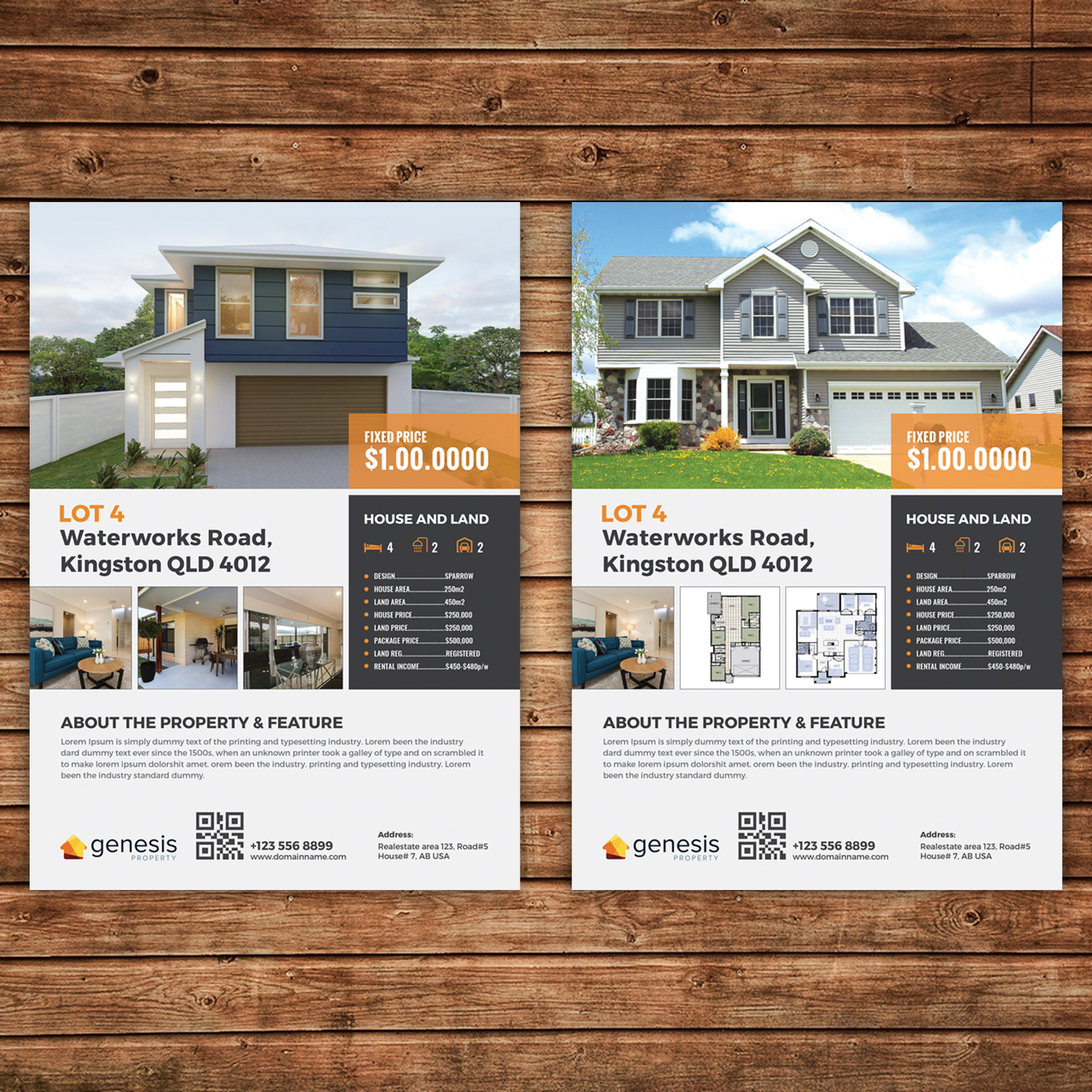 Brochure Design by debdesign for Genesis Property Pty Ltd | Design: #15364159
