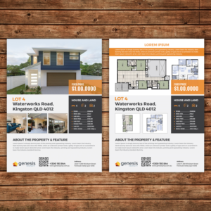 Brochure Design by debdesign for Genesis Property Pty Ltd | Design: #15560207