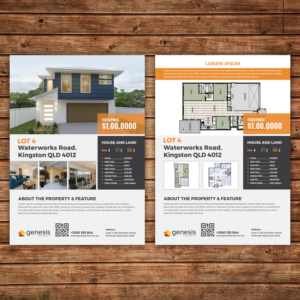 Brochure Design by debdesign for Genesis Property Pty Ltd | Design: #15560208