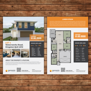 Brochure Design by debdesign for Genesis Property Pty Ltd | Design: #15572192