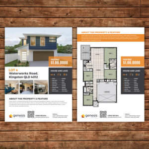 Brochure Design by debdesign for Genesis Property Pty Ltd | Design: #15573926