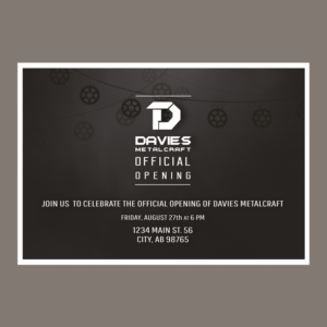 Card Design by insultr for Davies Metalcraft | Design: #15300253
