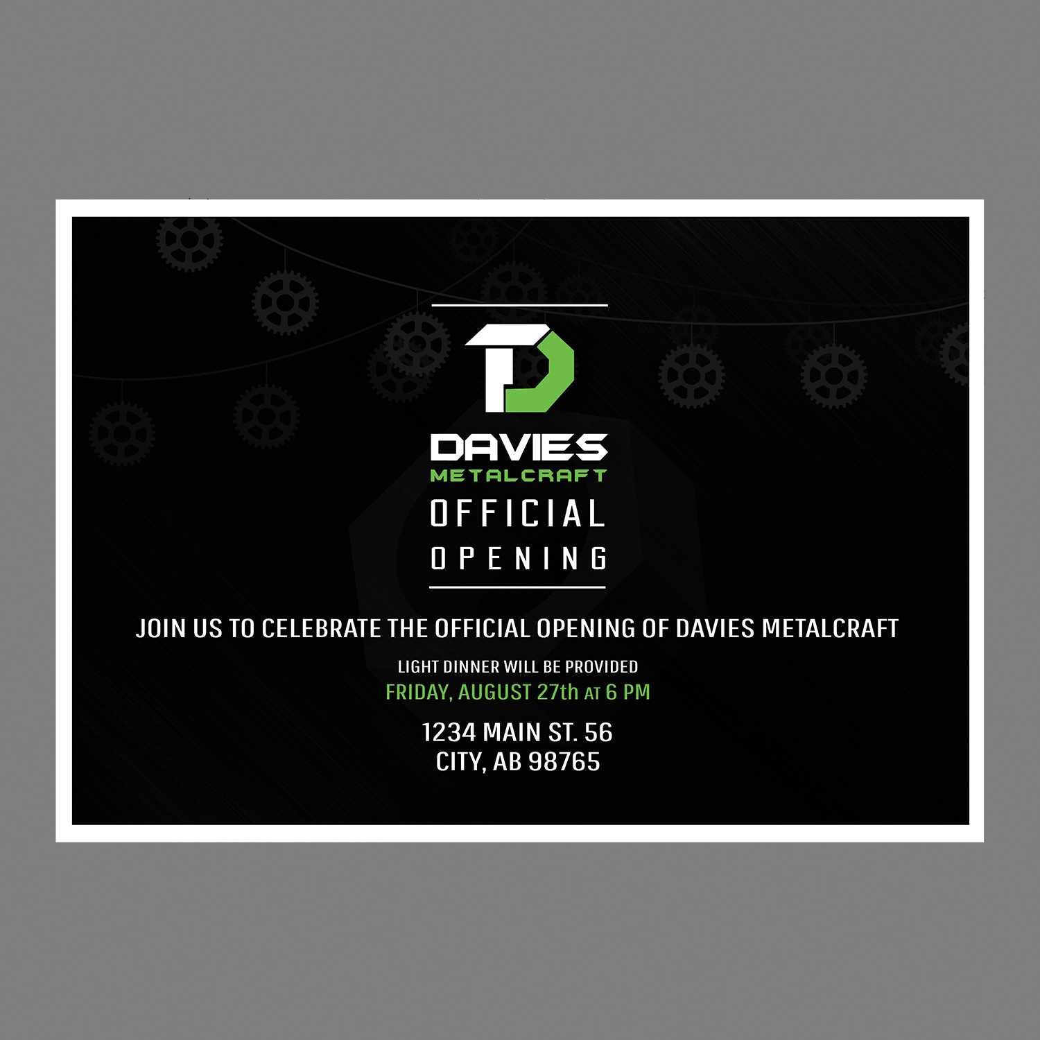 Card Design by insultr for Davies Metalcraft | Design #15336468