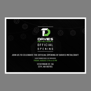 Card Design by insultr for Davies Metalcraft | Design: #15336468