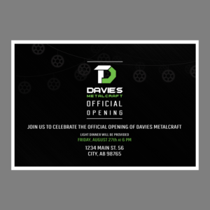 Card Design by insultr for Davies Metalcraft | Design: #15336478