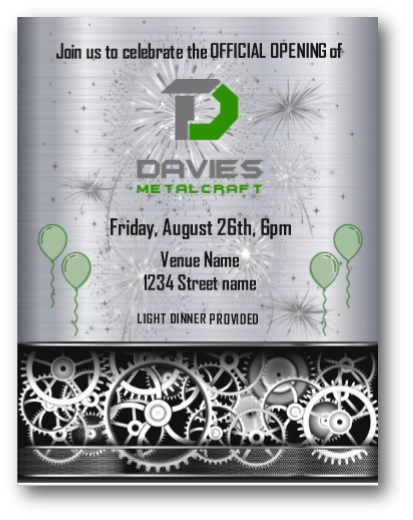 Card Design by citygirl17 for Davies Metalcraft | Design #15293971