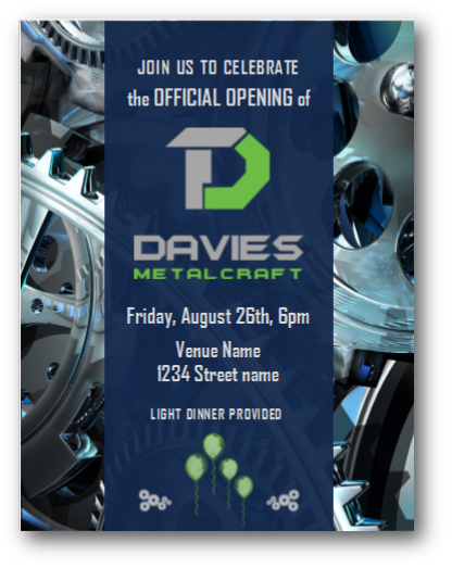 Card Design by citygirl17 for Davies Metalcraft | Design #15293972