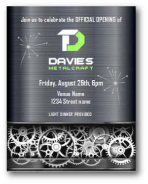 Card Design by citygirl17 for Davies Metalcraft | Design: #15344825