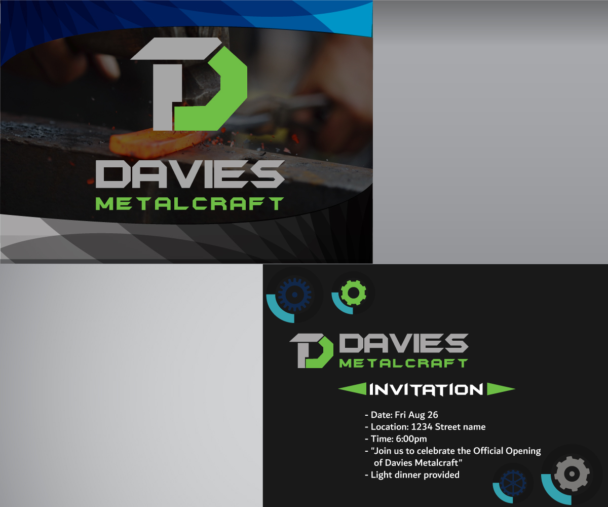 Card Design by HamzaMalik for Davies Metalcraft | Design #15294234
