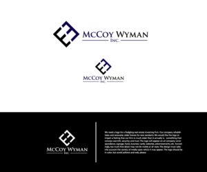 McCoy Wyman Inc. | Logo Design by pixelgrapix