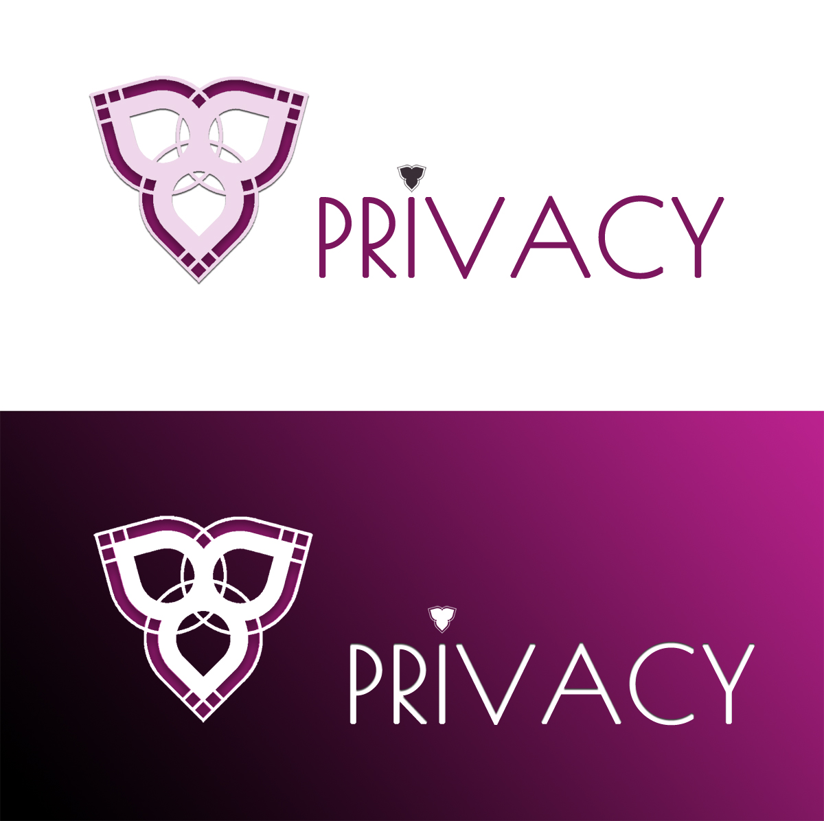 Logo Design by Valentim for PRIVACY  | Design #15380620