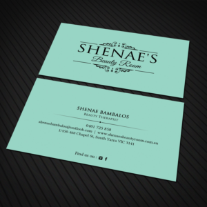 51 Elegant Feminine Beauty Salon Business Card Designs For A Business Card Design 15355303 Submitted To Small Beauty Therapy Room Here In