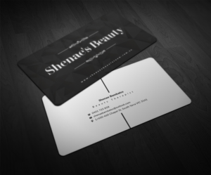 Business Card Design by Pointless Pixels India for Shenae's Beauty Room | Design #15352047
