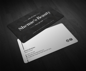 Small beauty therapy room here in melbourne needs a simple but classy business card | Business Card Design by Pointless Pixels India