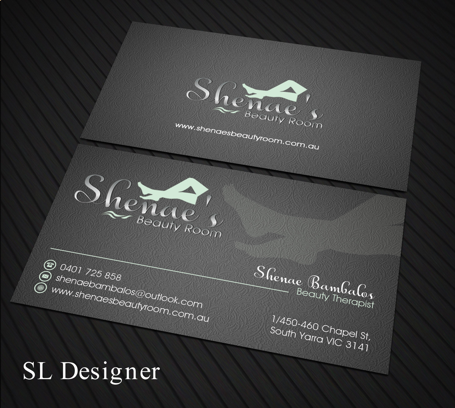 Business Card Design by SL Designer for Shenae's Beauty Room | Design #15352464