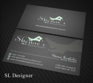 Visitenkarten-Design von SL Designer für Shenae's Beauty Room | Design: #15352464