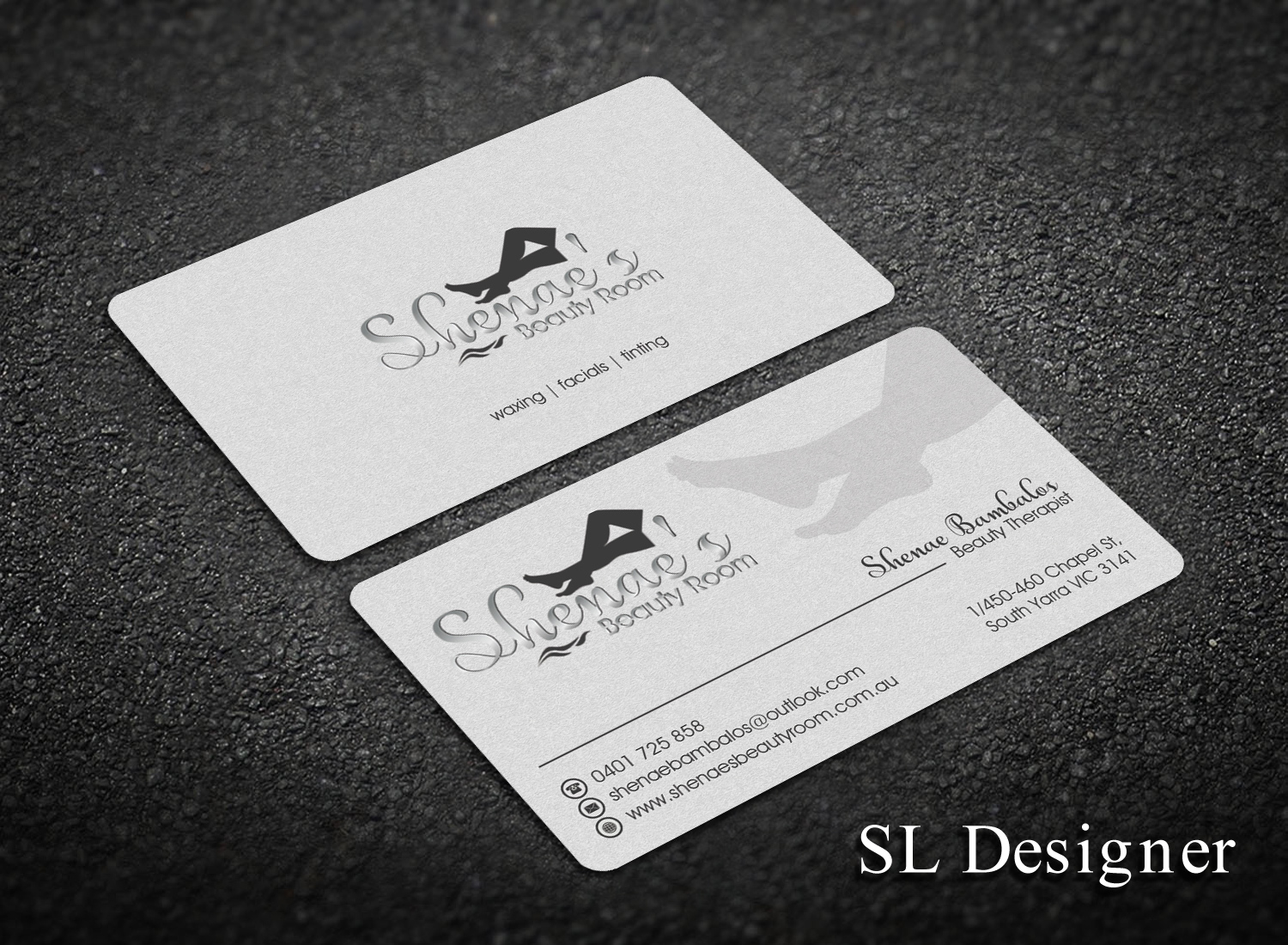 Diseño de Tarjeta de Presentación por SL Designer para Shenae's Beauty Room | Diseño #15352675