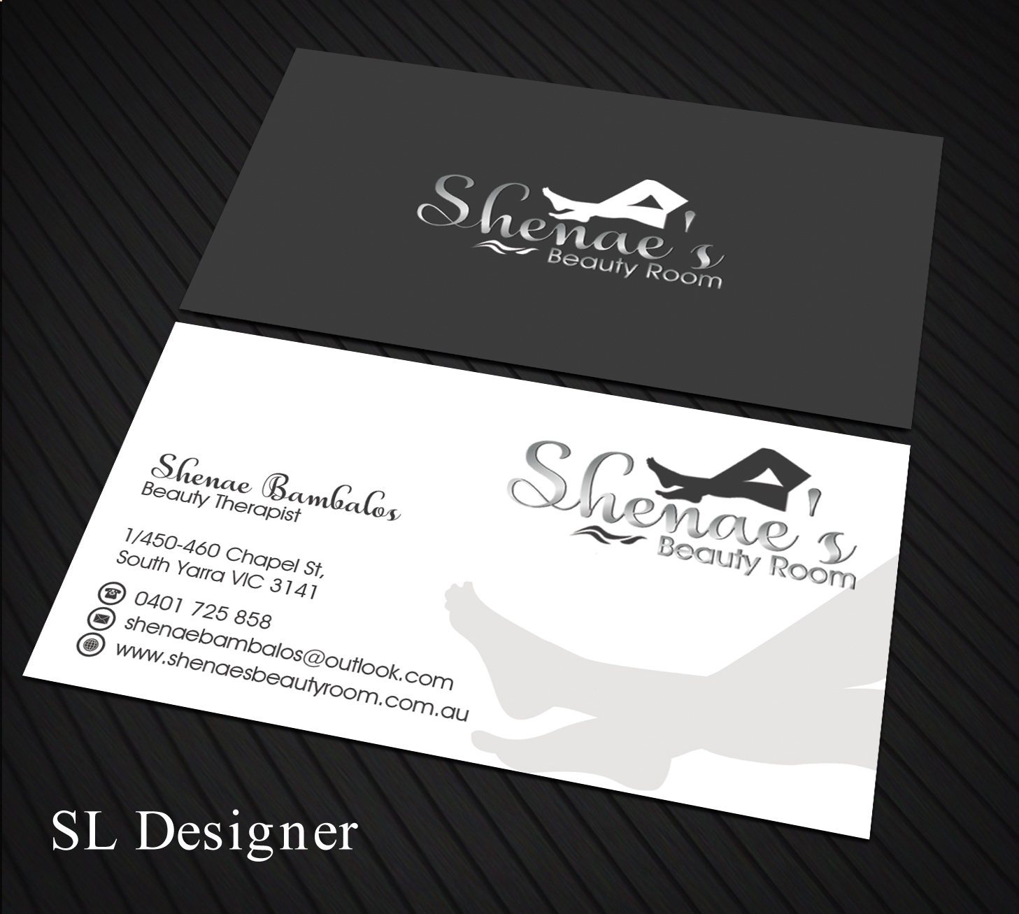 Diseño de Tarjeta de Presentación por SL Designer para Shenae's Beauty Room | Diseño #15352728