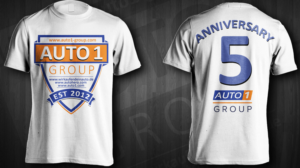 T-Shirt for our 5th anniversary