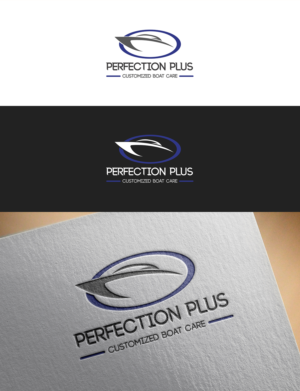 Logo Design by Artglass for Perfection Plus boat cleaning  | Design: #15332007