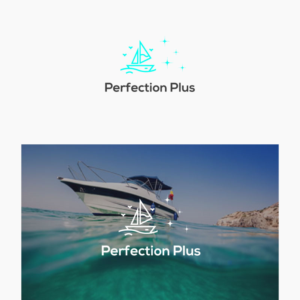 Logo Design by Rikidesign for Perfection Plus boat cleaning  | Design #15338980
