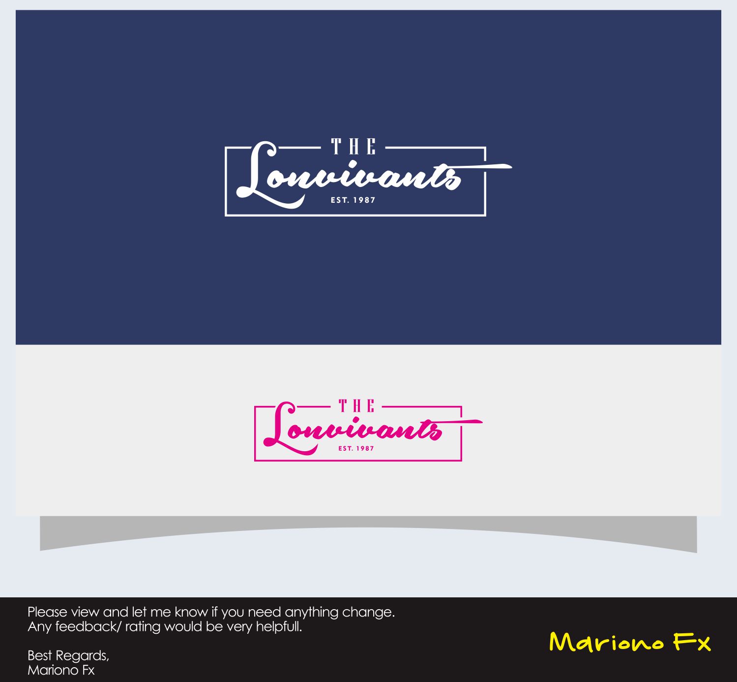 Logo Design by Mariono Fx for this project | Design #15283085