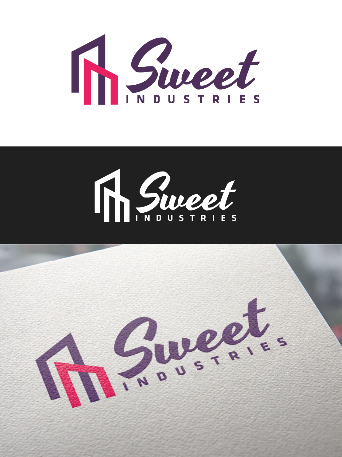Logo Design by ivo_i_ivanov for Sweet Industries, LLC | Design #15313031