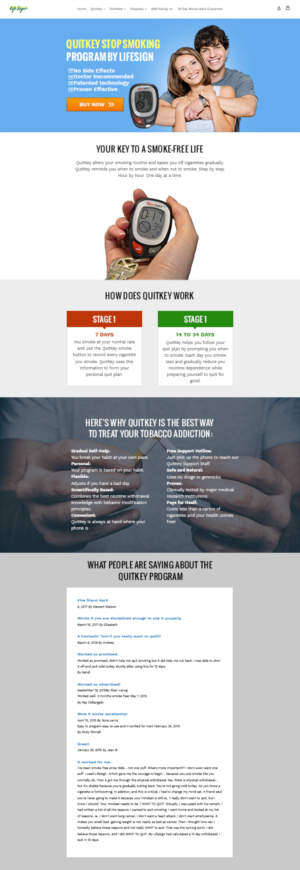 Landing Page Design by Laurra