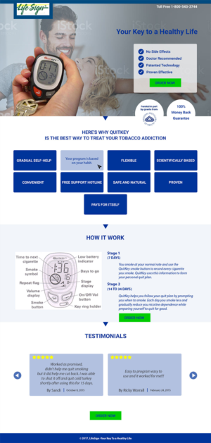 Landing Page Design by ana1 for this project | Design: #15355971