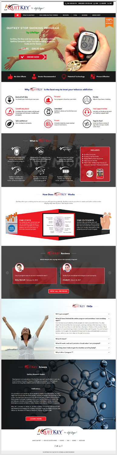 Landing Page Design by -Marc- for this project | Design #15392021