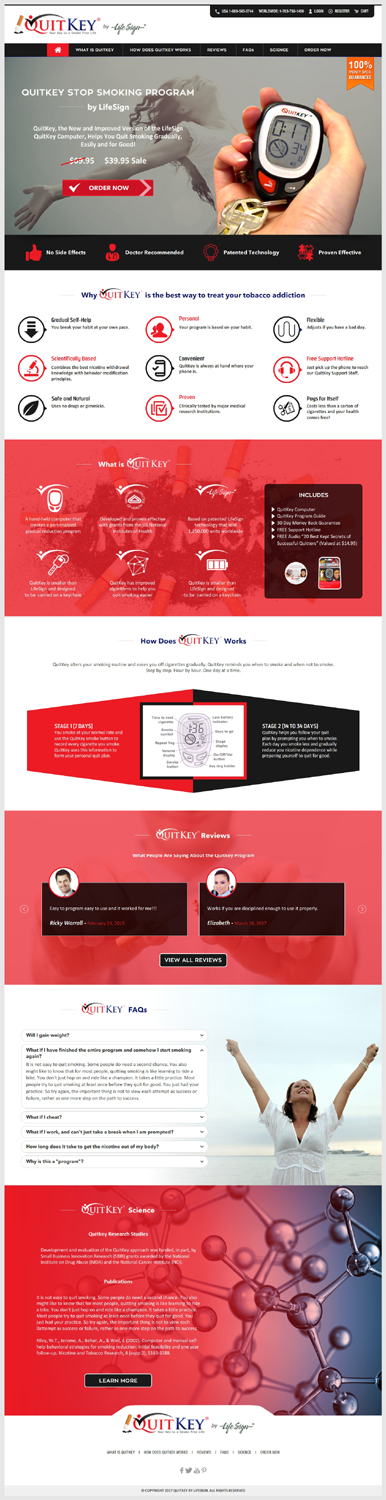 Landing Page Design by -Marc- for this project | Design #15419356