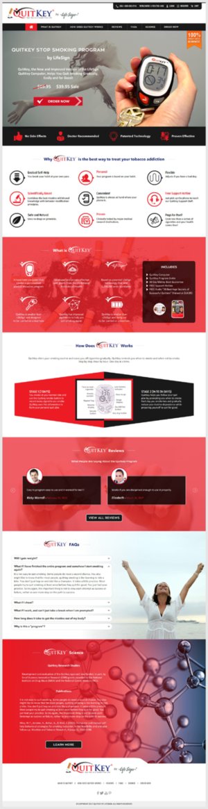 Landing Page Design by -Marc- for this project | Design: #15419356