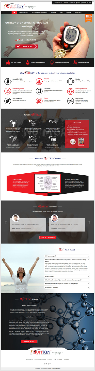Landing Page Design by -Marc- for this project | Design #15419358