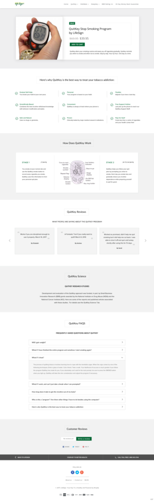 Landing Page Design by pb for this project | Design: #15291090