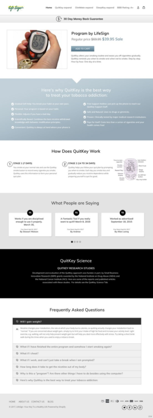Landing Page Design by pb for this project | Design: #15291091