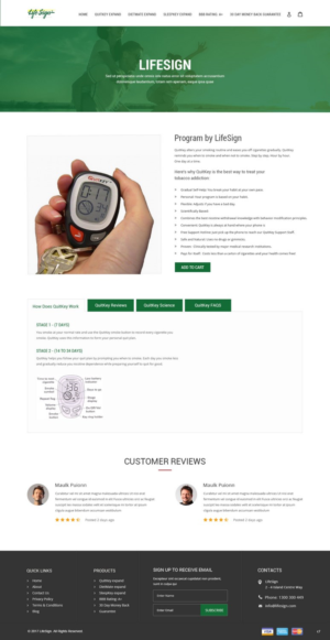 Landing Page Design by pb for this project | Design: #15291104