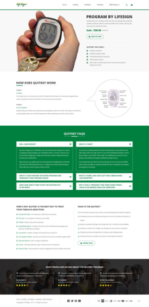 Landing Page Design by pb for this project | Design: #15291108