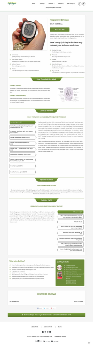 Landing Page Design by pb for this project | Design: #15291128